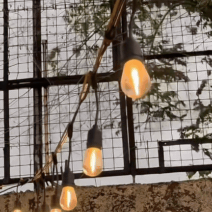 Ghirlandă Solară pentru Exterior cu 8 Moduri de Iluminare, IP65, 8 m, Multicolor
