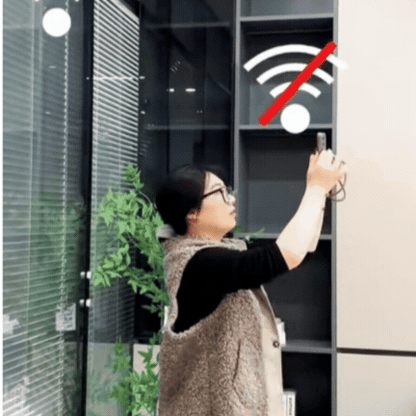 Repetor WiFi cu 4 Antene și Porturi LAN Duale, Amplificator de Semnal pentru Priză