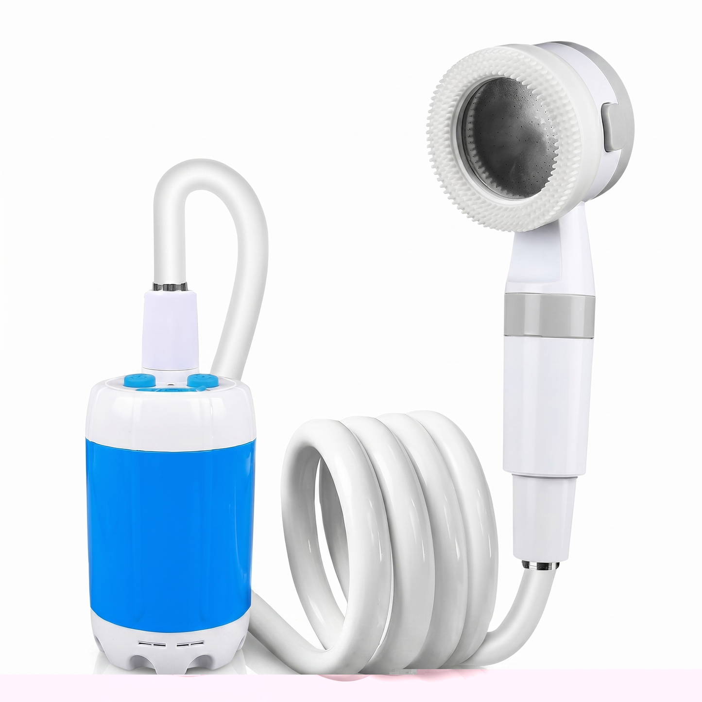 Set Duș Electric Portabil cu Baterie 5000 mAh pentru Camping și Călătorii