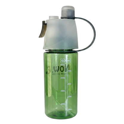 Sticlă de Apă 600 ml cu Pulverizator