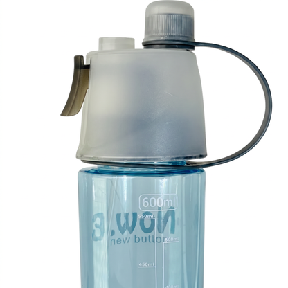 Sticlă de Apă 600 ml cu Pulverizator