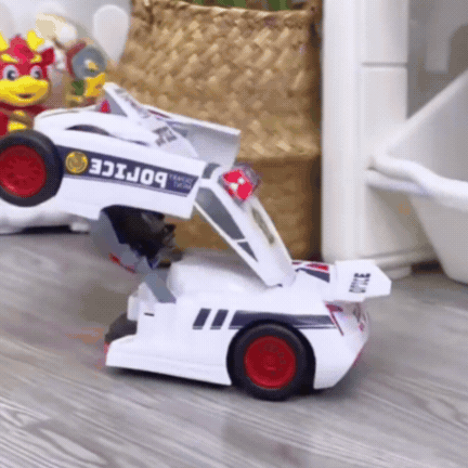 Mașinuță Robot Transformabilă cu Telecomandă