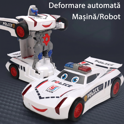 Mașinuță Robot Transformabilă cu Telecomandă