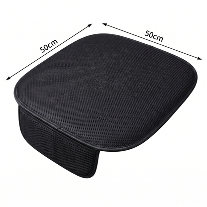 Pernă Auto pentru Scaun cu Design Antiderapant și Buzunar de Depozitare