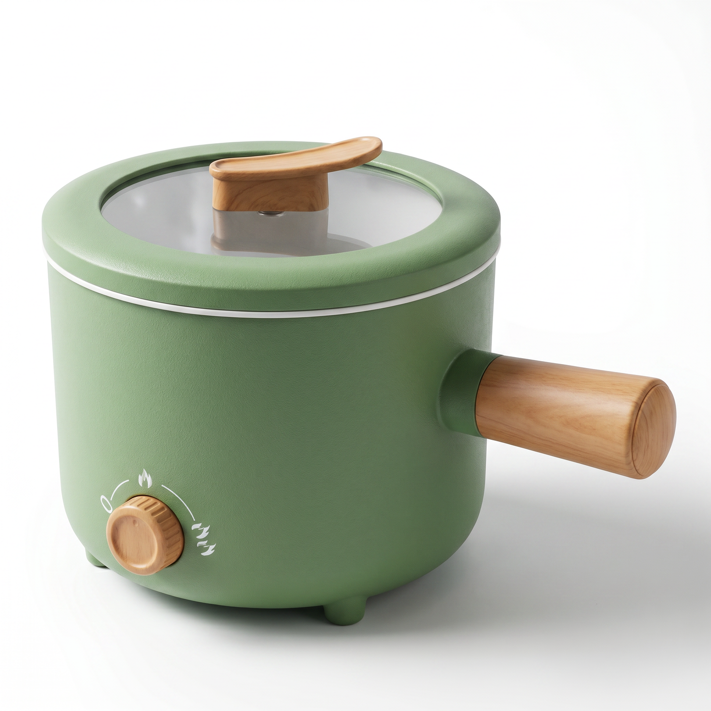 Multicooker Electric Portabil 1,8 L cu Funcție de Menținere la Cald și Protecție la Supraîncălzire