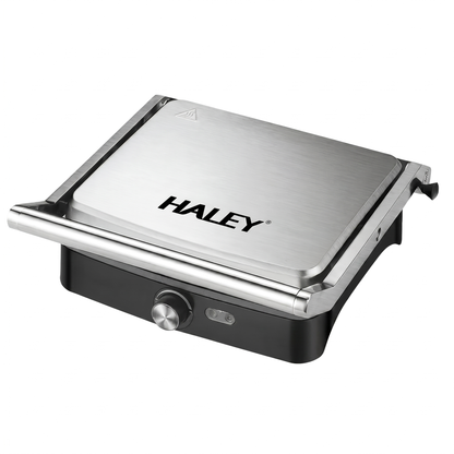 Grill Electric 2000 W cu Plăci Antiaderente și Deschidere 180°