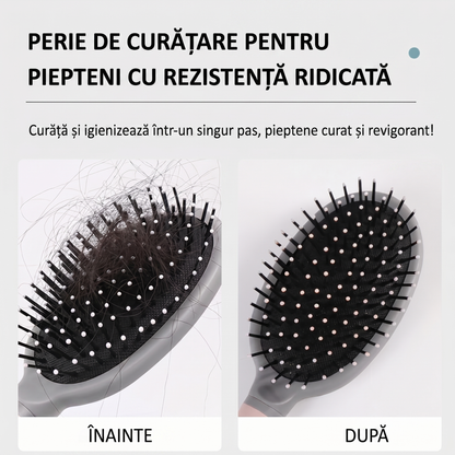 Curățător pentru Perie de Păr cu 2 Funcții