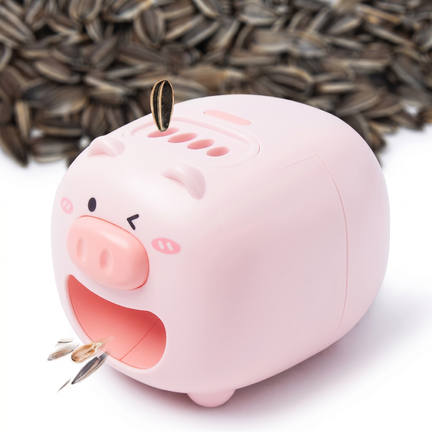 Aparat Electric pentru Decojit Semințe de Floarea-Soarelui cu Acumulator și Încărcare Type-C