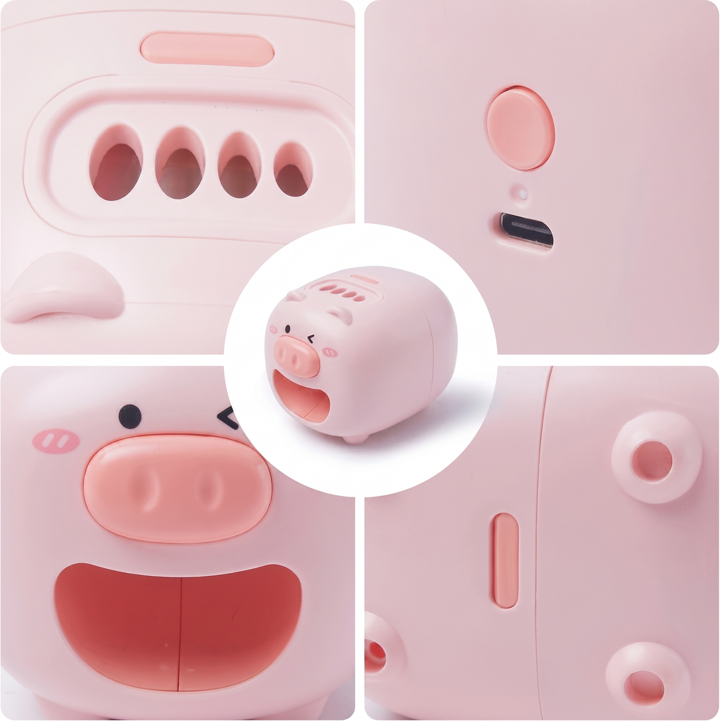 Aparat Electric pentru Decojit Semințe de Floarea-Soarelui cu Acumulator și Încărcare Type-C