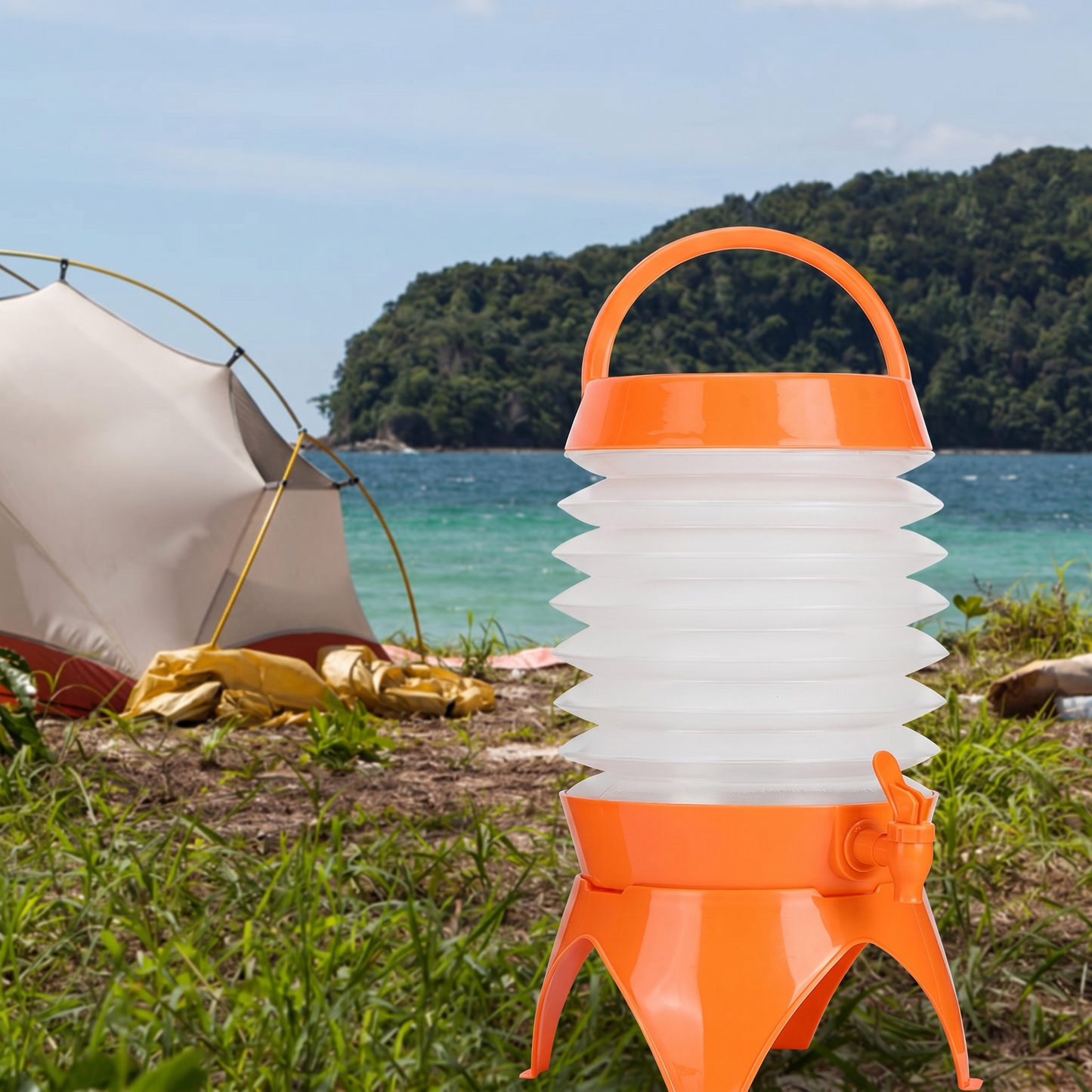 Dispenser pentru Băuturi Pliabil Capacitate 7,5L