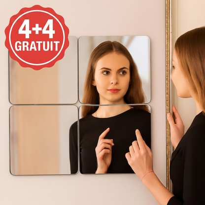 Set 8 Oglinzi Autoadezive cu Claritate HD
