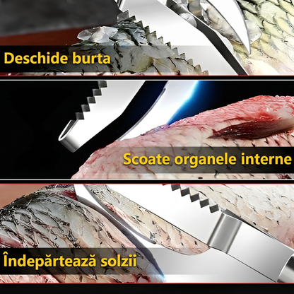 Cuțit Multifuncțional pentru Curățarea Peștelui