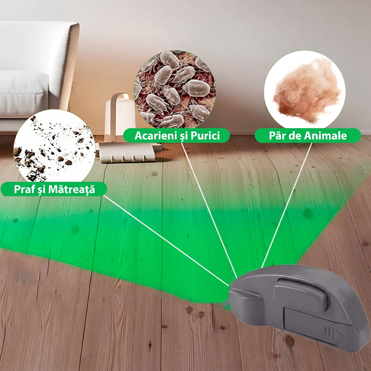 Cap Laser Universal pentru Toate Aspiratoarele