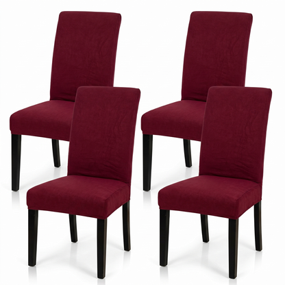 Set de 4 Huse Elastice pentru Scaune