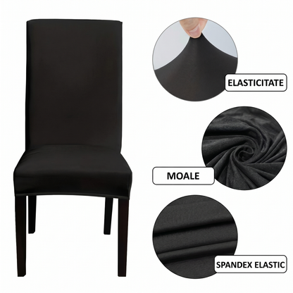 Set de 4 Huse Elastice pentru Scaune