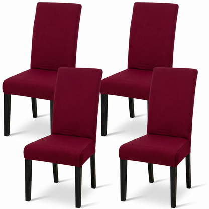 Set de 4 Huse Elastice pentru Scaune