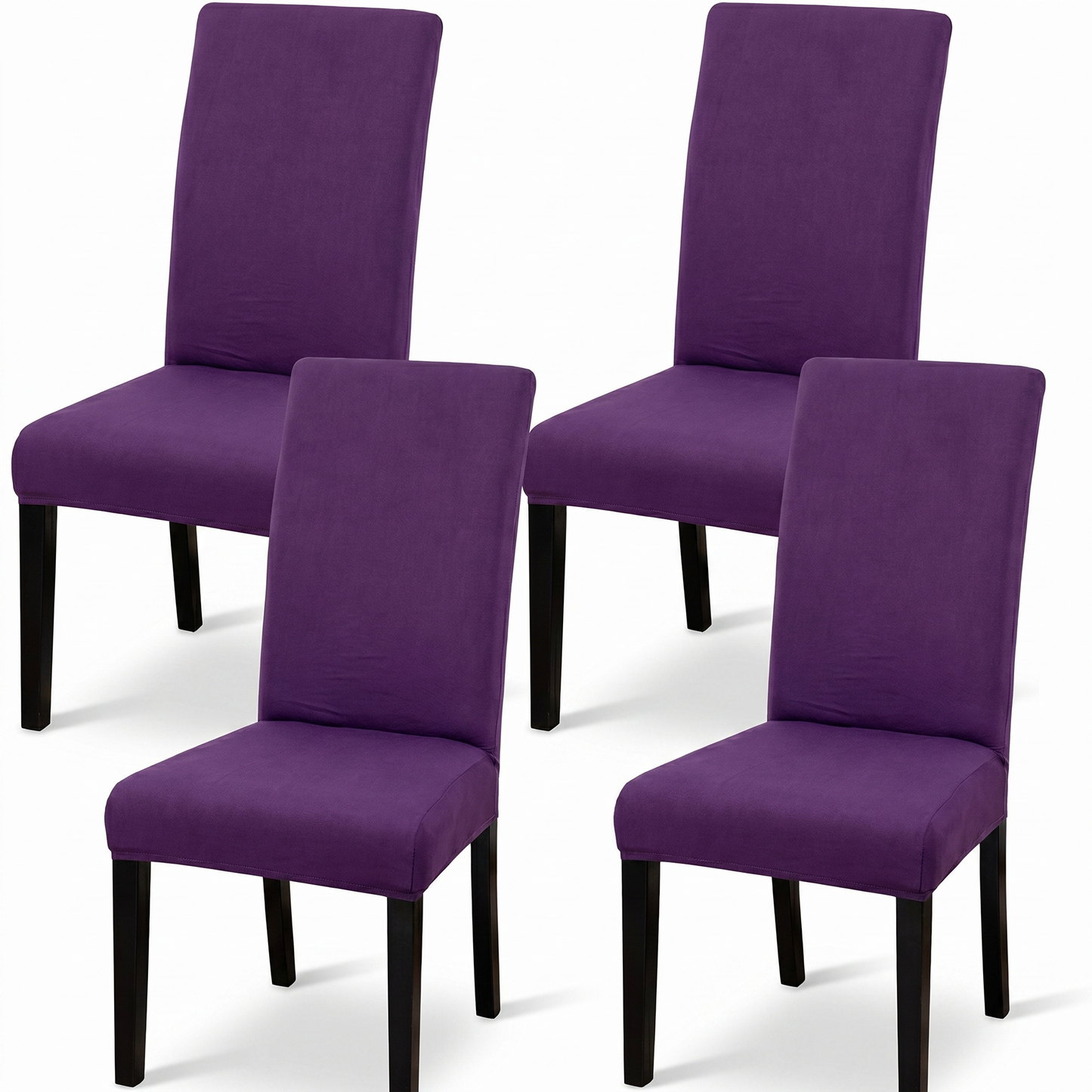 Set de 4 Huse Elastice pentru Scaune