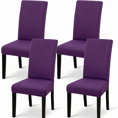 Set de 4 Huse Elastice pentru Scaune