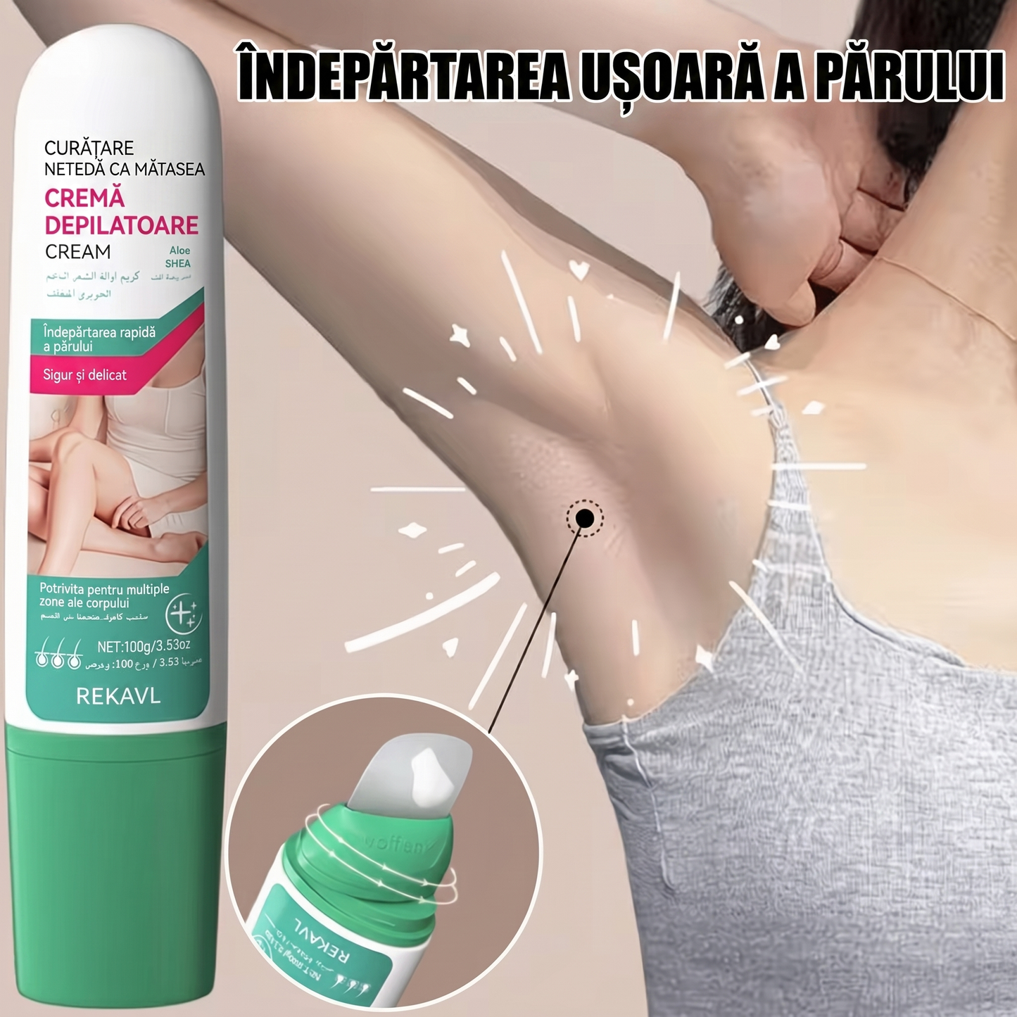 Cremă pentru Îndepărtarea Părului