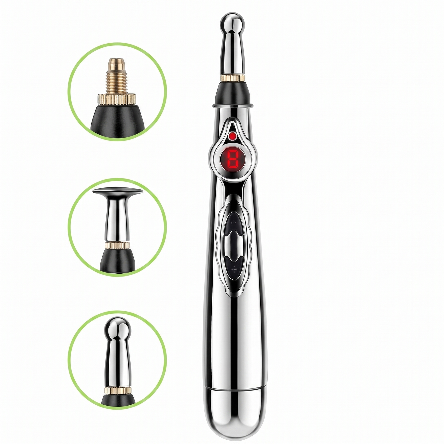 Stilou de Masaj Electric pentru Puncte de Acupunctură