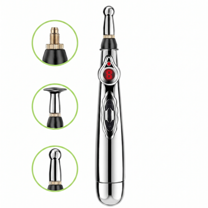 Stilou de Masaj Electric pentru Puncte de Acupunctură