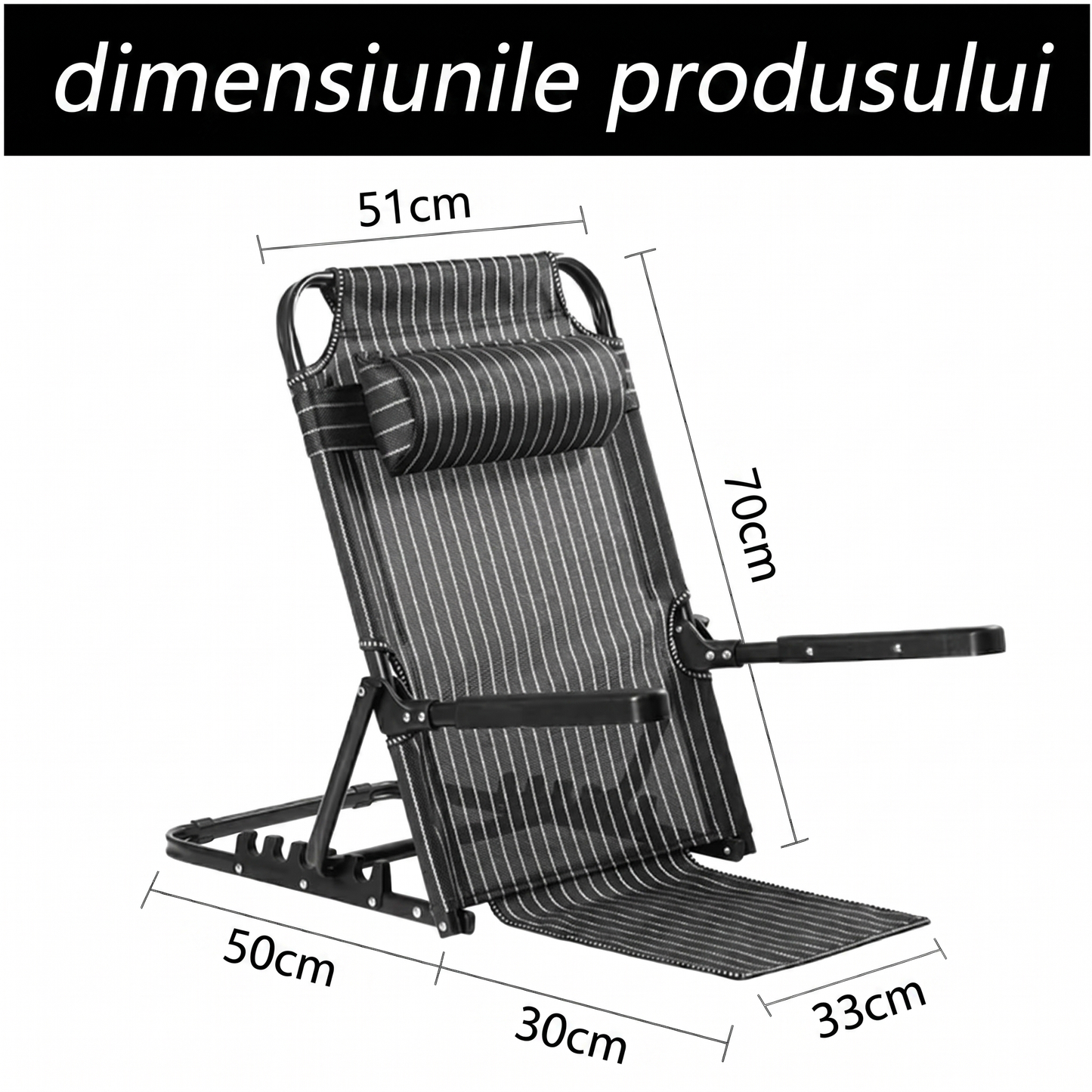 Saltea cu Spătar Ortopedic