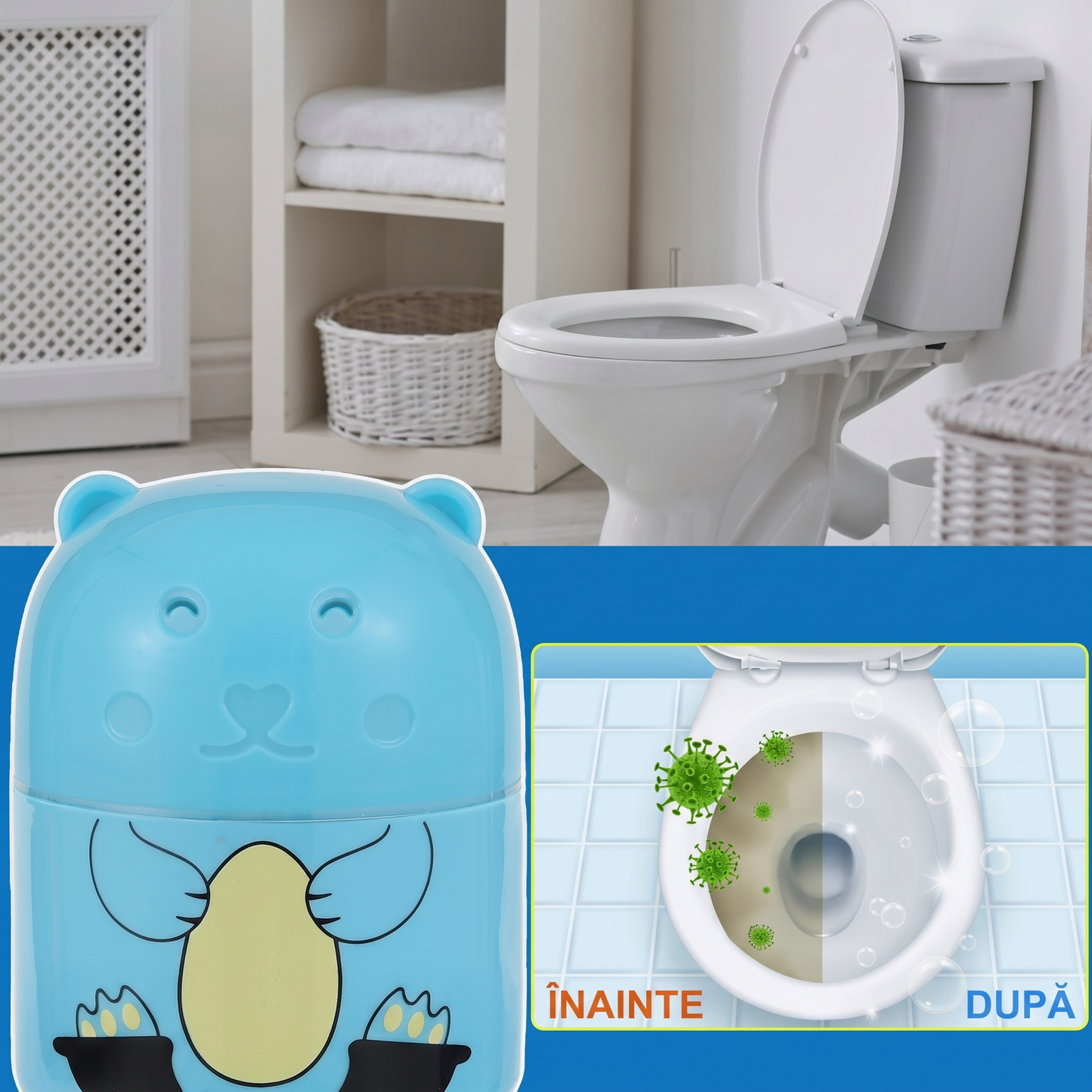 Capsulă de Curățare a Vasului de Toaletă