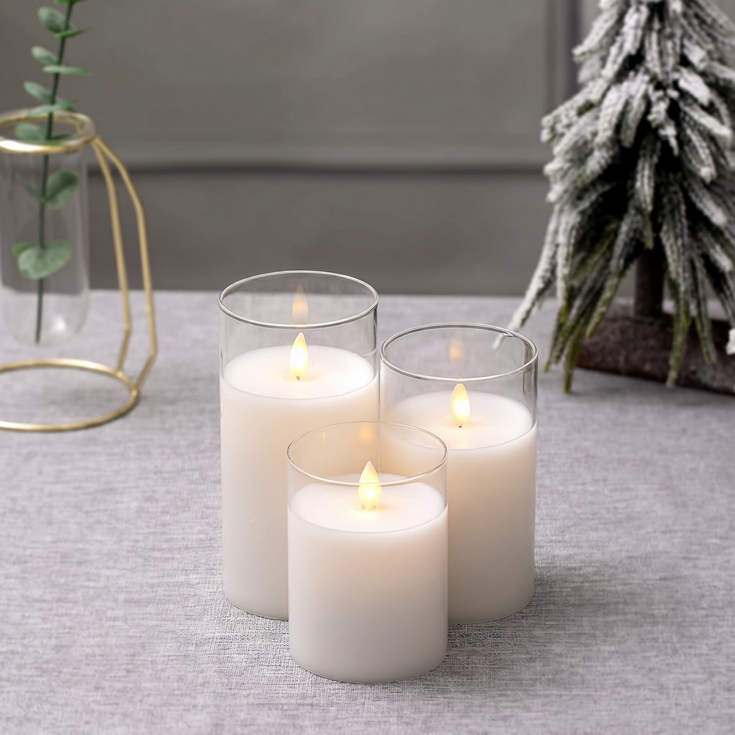 Set Lumânări Decorative cu LED