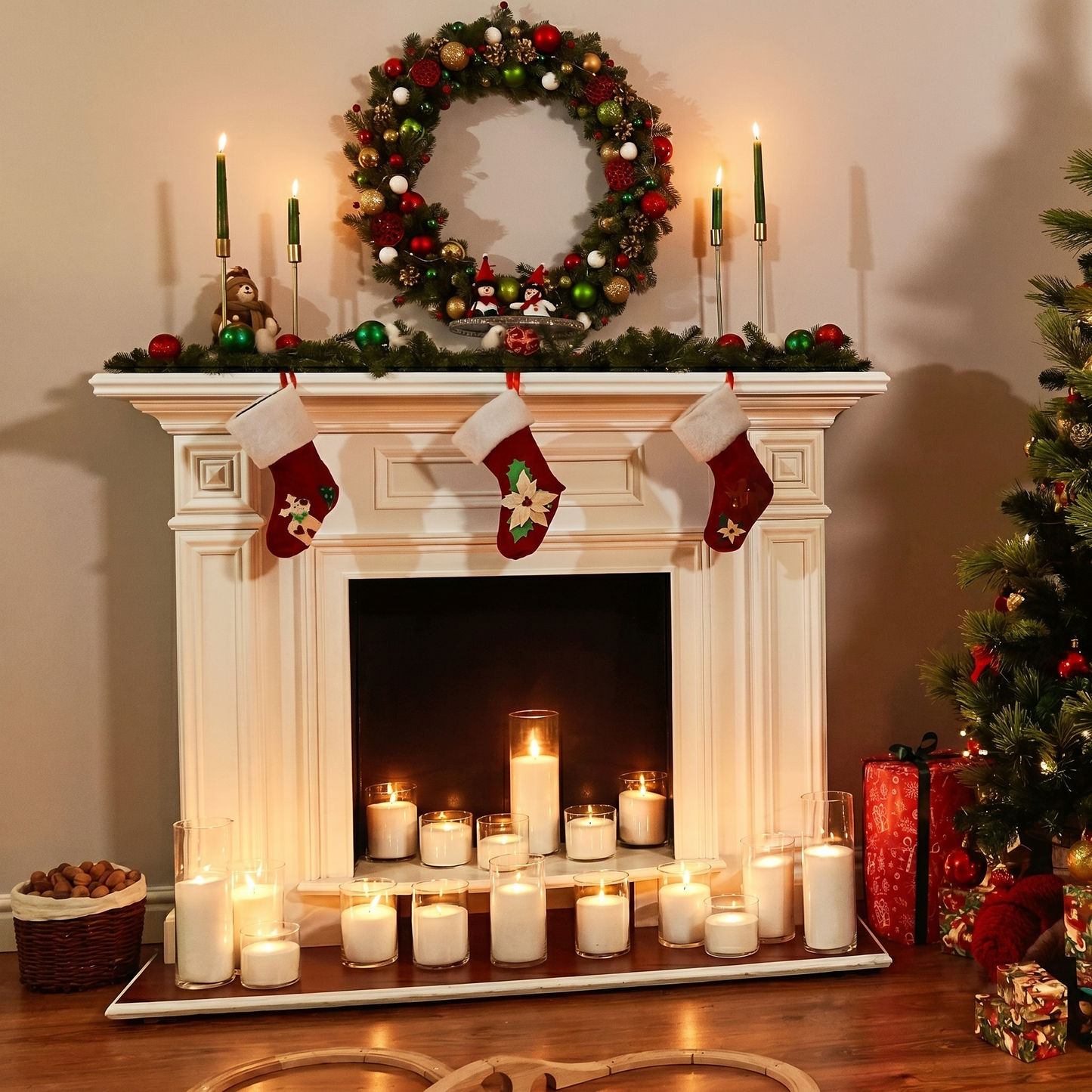 Set Lumânări Decorative cu LED