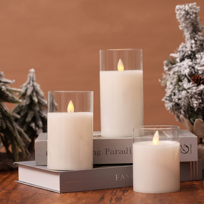 Set Lumânări Decorative cu LED