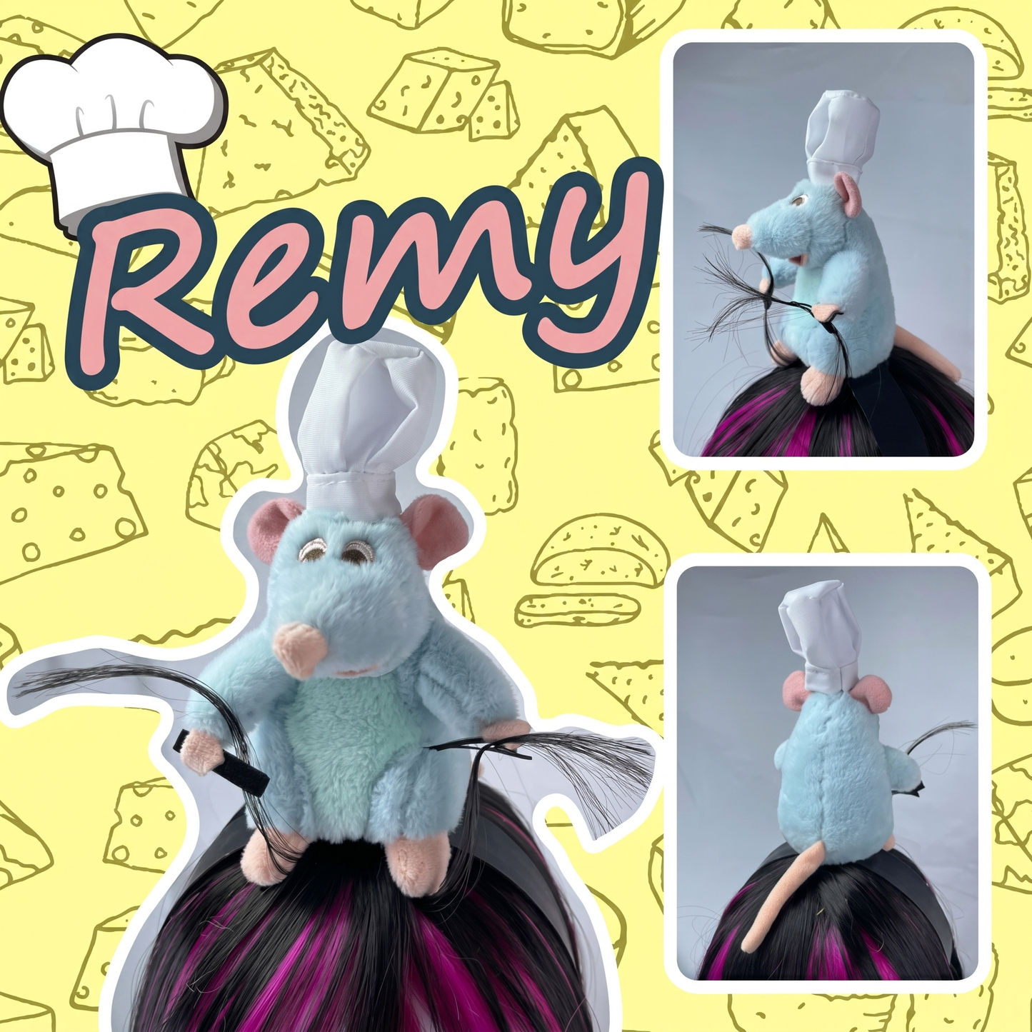 Bentiță de Pluș Chef Ratatouille
