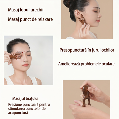 Instrument Pentru Masaj Facial 1 + 1 Gratis