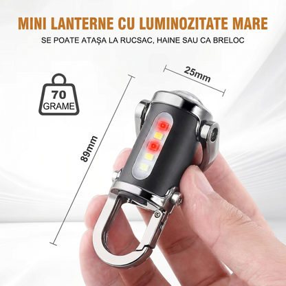 Mini Lanternă Breloc