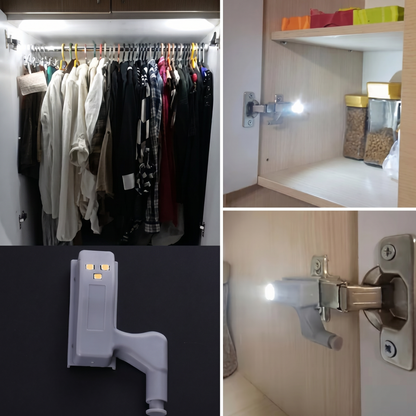 Set Lumini LED pentru Dulap cu Senzor de Mișcare