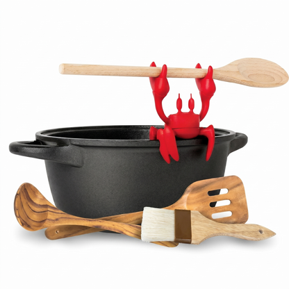 Suport de Lingură cu Formă de Crab
