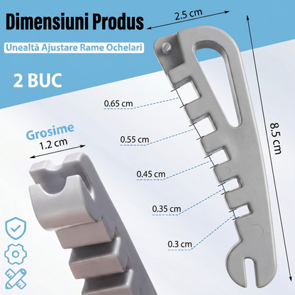 Instrument de Corecție Formă pentru Ochelari