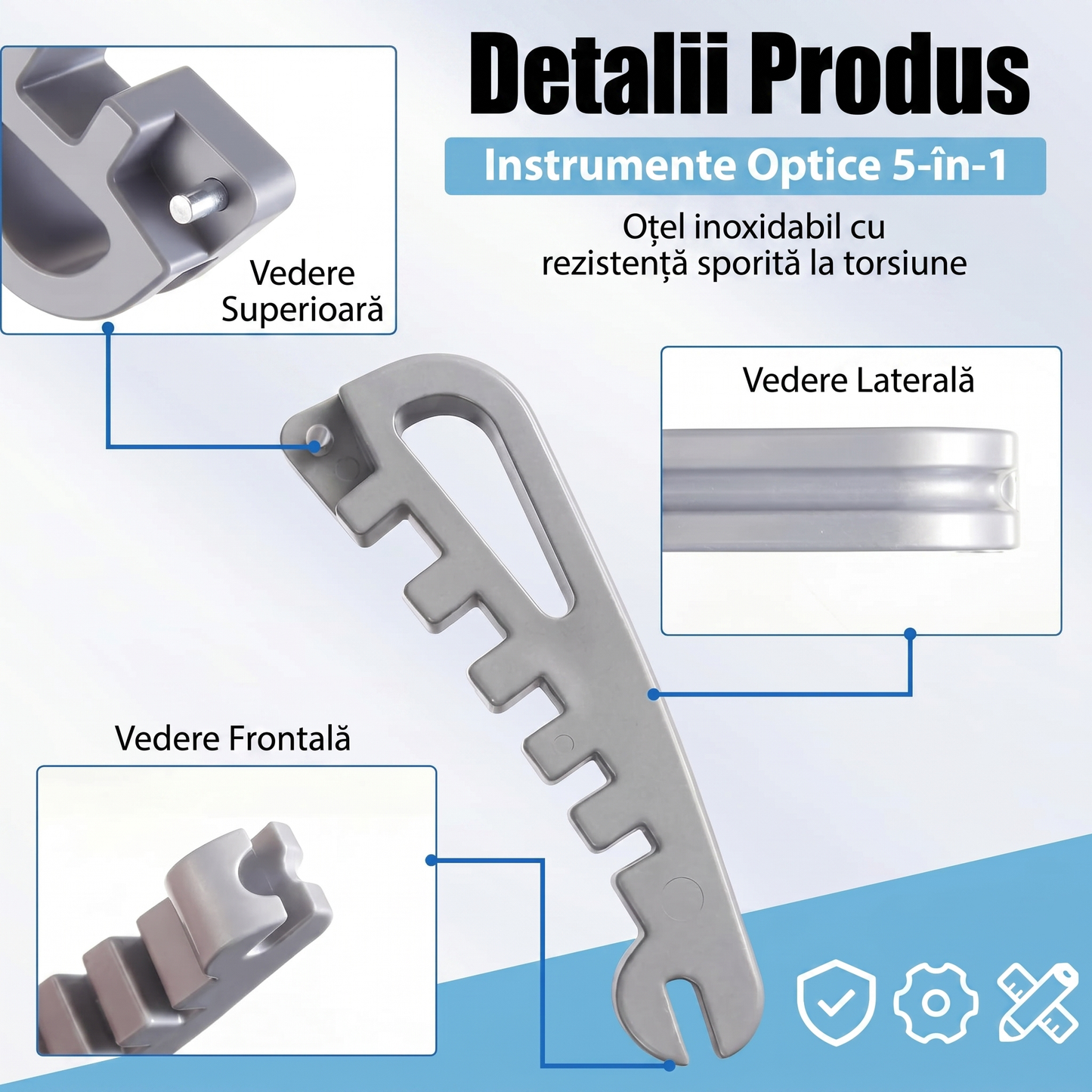 Instrument de Corecție Formă pentru Ochelari