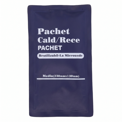 Compresă cu Gel Reutilizabilă pentru Terapie Cald și Rece