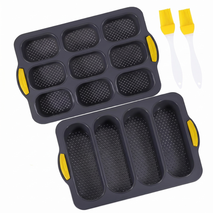 Set 2 Forme Baghete și 2 Pensule