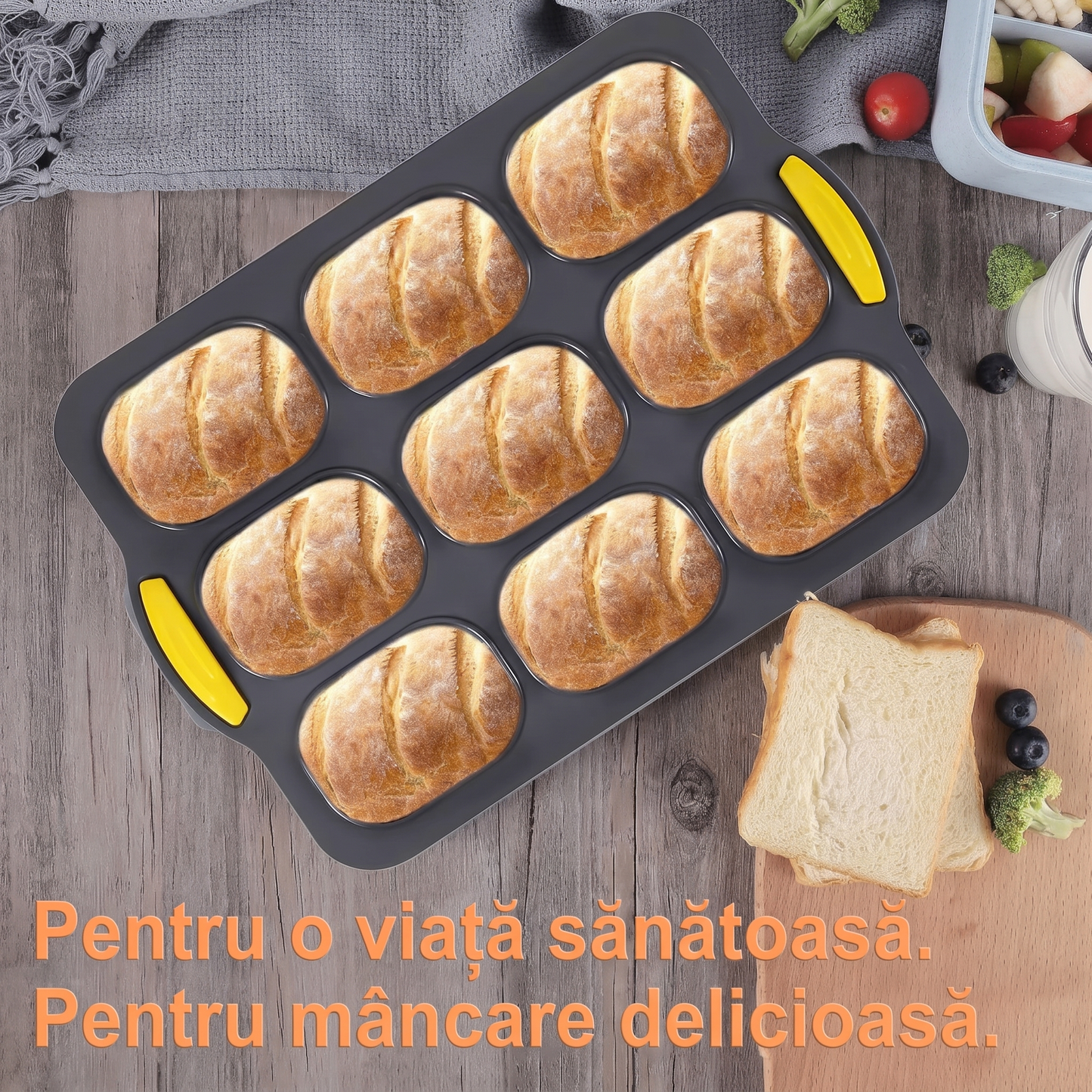 Set 2 Forme Baghete și 2 Pensule