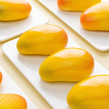 Formă de Tort din Silicon în Formă de Mango
