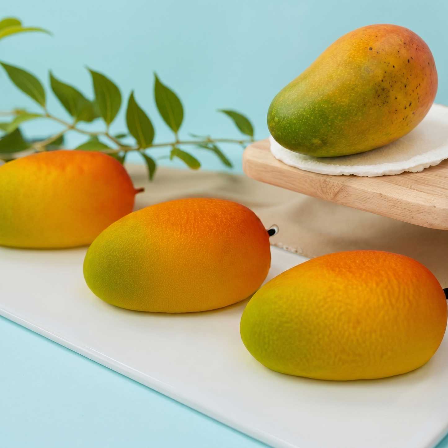 Formă de Tort din Silicon în Formă de Mango