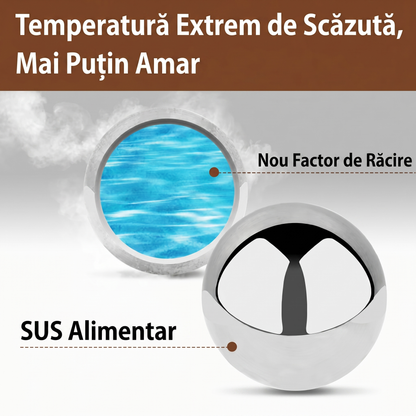 Bile de Congelare din Oțel Inoxidabil pentru Espresso