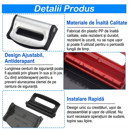 Set Cleme pentru Centura de Siguranță