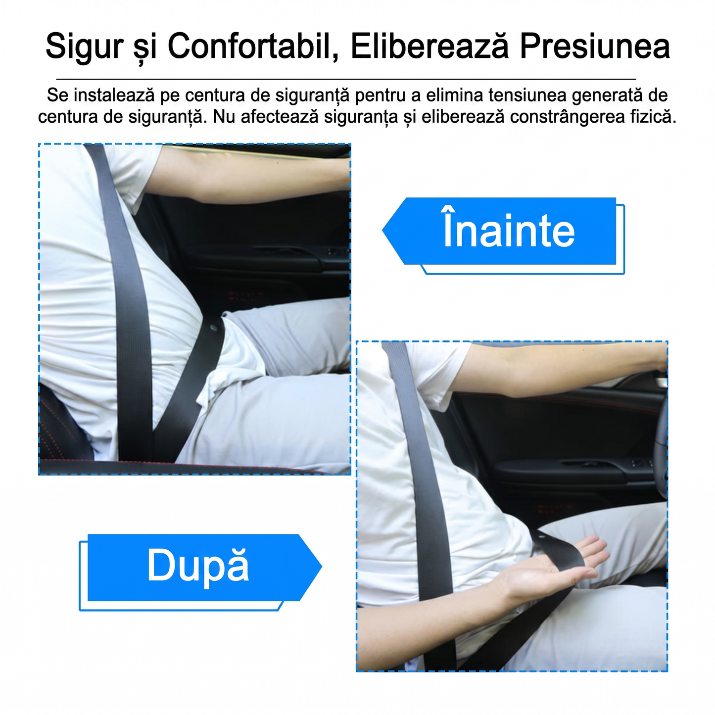 Set Cleme pentru Centura de Siguranță