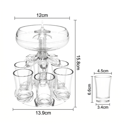 Dispenser Manual de Băuturi cu Suport