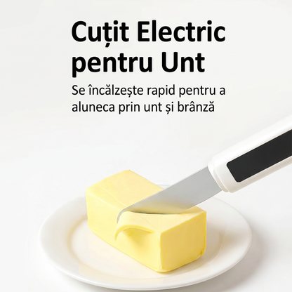 Cuțit cu Sistem de Încălzire pentru Unt