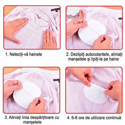 Set Plasturi Absorbanți pentru Axile