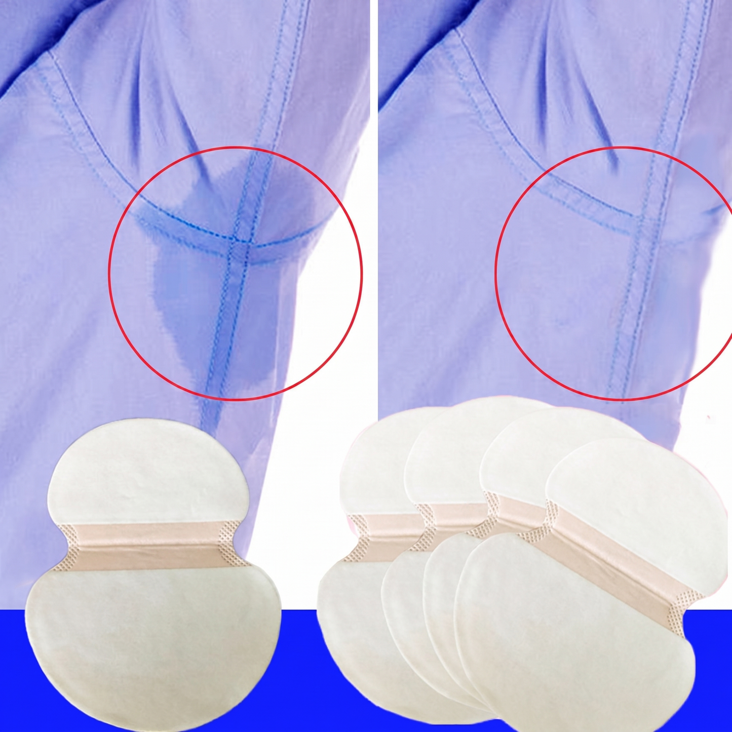 Set Plasturi Absorbanți pentru Axile