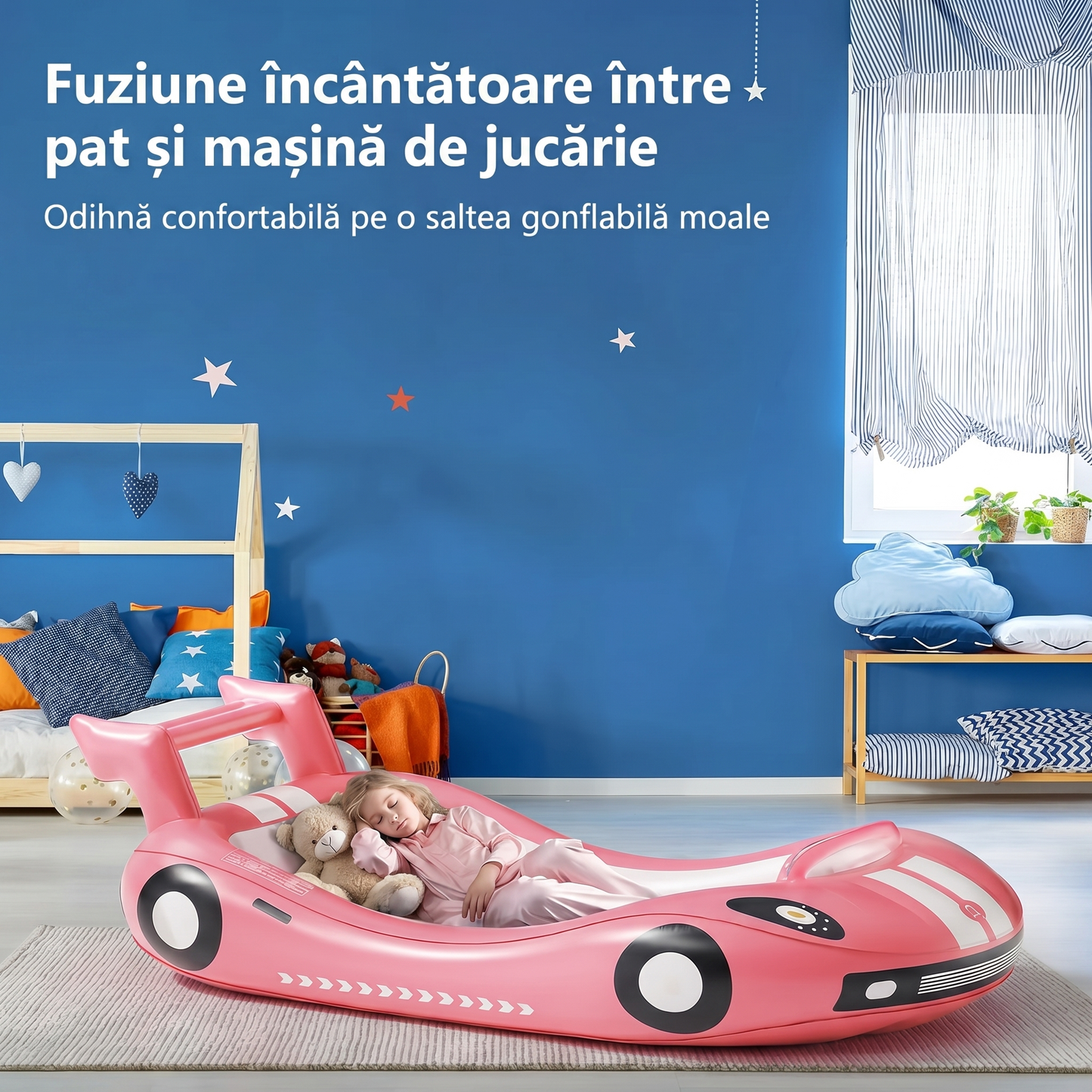 Pat Gonflabil Portabil pentru Copii